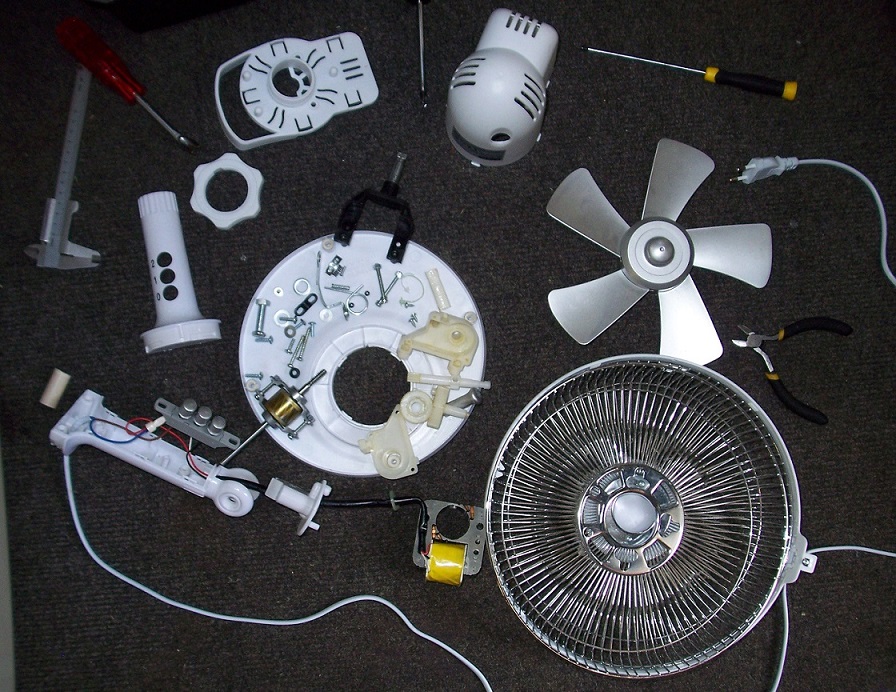 Repair Caf&eacute; - reparatie van een ventilator